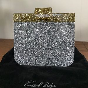 Edie Parker glitter bag